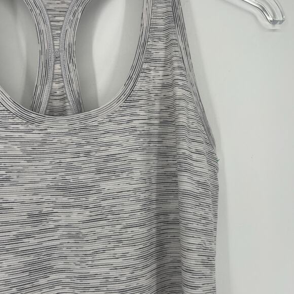 Lululemon Tank Top Women 8 Cool Racerback II Nulu Wee Are From Space Gray - Picture 3 of 5
